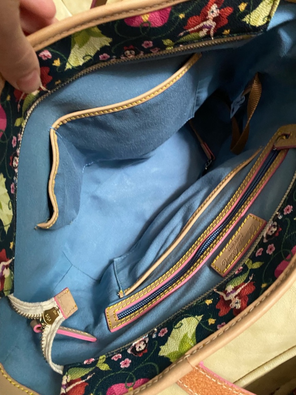 Dooney & Bourke Disney Bag Princess Half Marathon 2016 Tote Mermaid - Picture 14 of 15